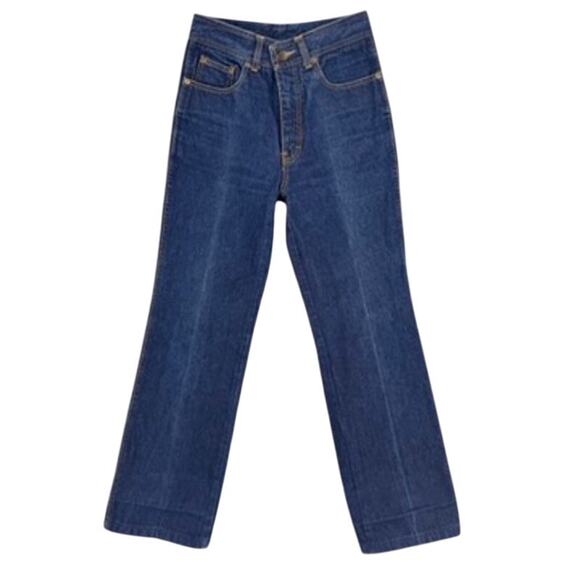 Jordache Vintage Jeans Straight High Rise Blue 80's - Picture 1 of 7